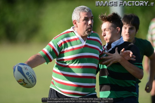 2015-06-20 Rugby Lyons Settimo Milanese 3444 Festa di fine stagione - Mauro Abate